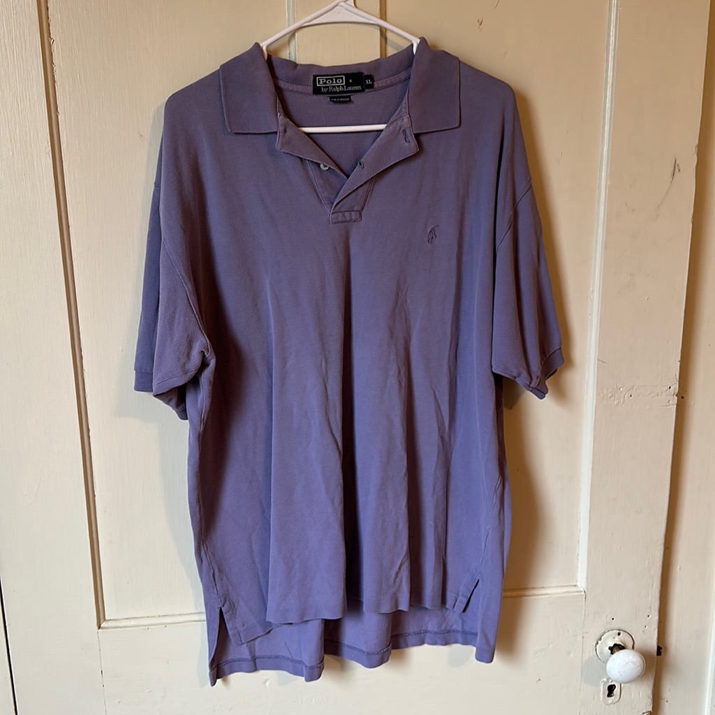 Polo By Ralph Lauren Purple Polo Xl
